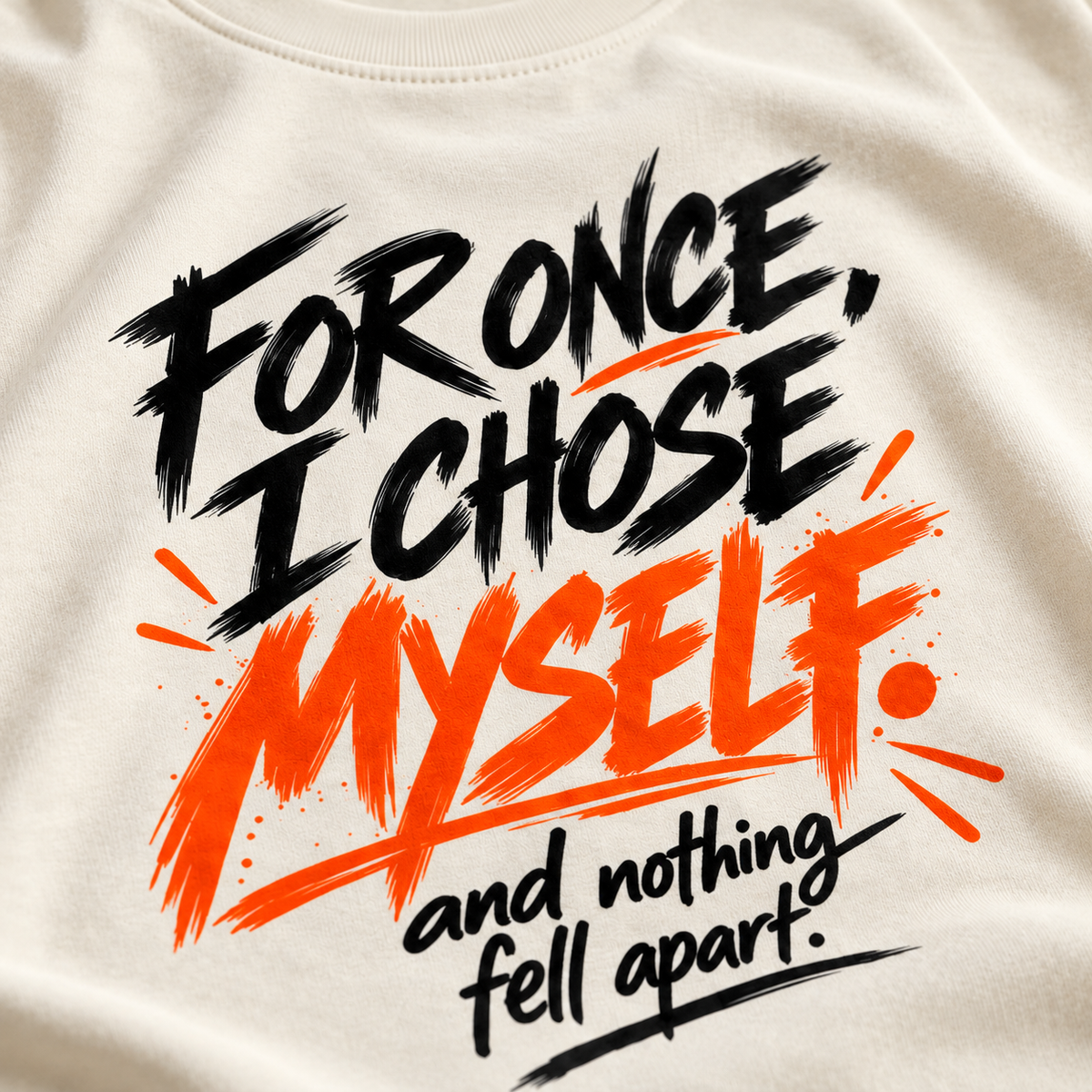 Chose Myself Classic Crew T-Shirt
